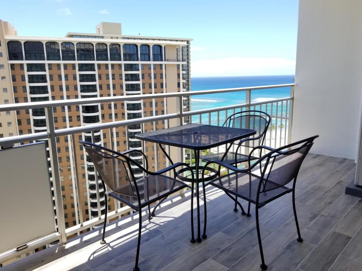 Ilikai Tower One Bedroom Lagoon View Waikiki Condos With Lanai & Free Wifi Honolulu Zimmer foto