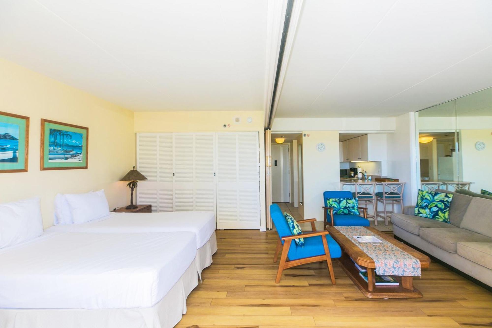 Ilikai Tower One Bedroom Lagoon View Waikiki Condos With Lanai & Free Wifi Honolulu Zimmer foto