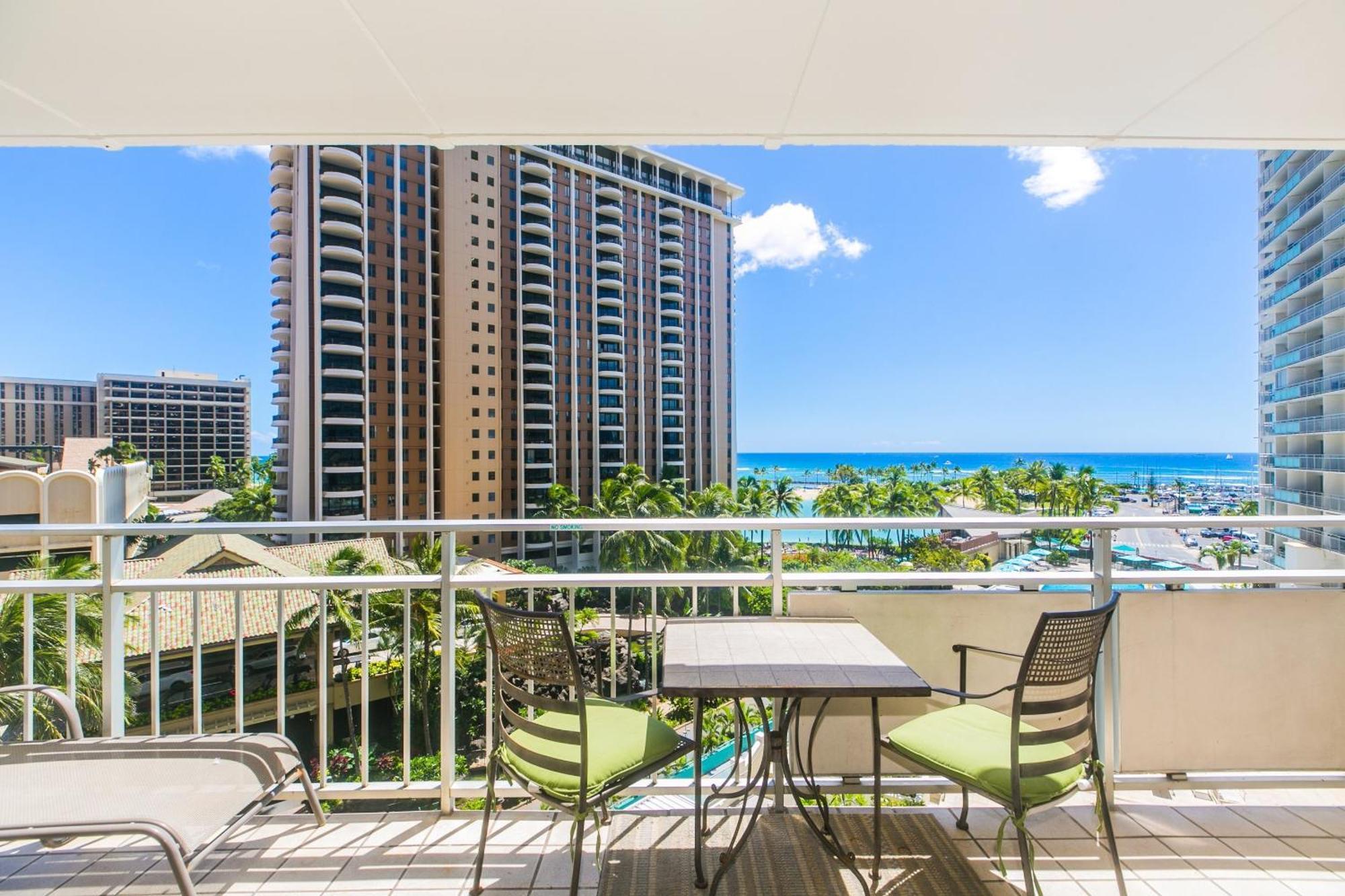 Ilikai Tower One Bedroom Lagoon View Waikiki Condos With Lanai & Free Wifi Honolulu Zimmer foto