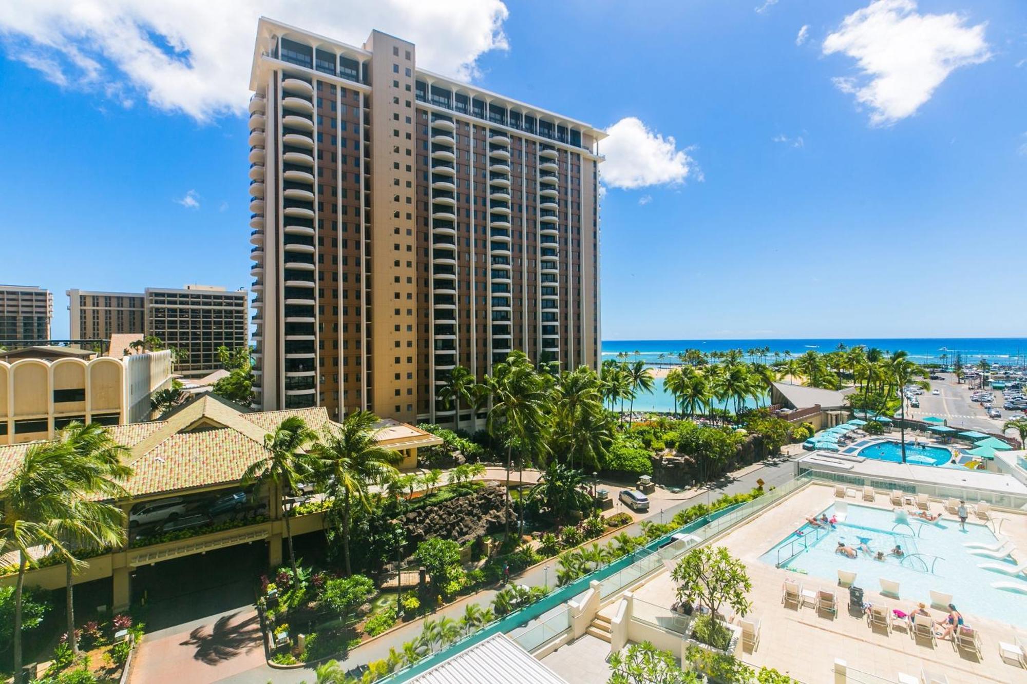 Ilikai Tower One Bedroom Lagoon View Waikiki Condos With Lanai & Free Wifi Honolulu Zimmer foto