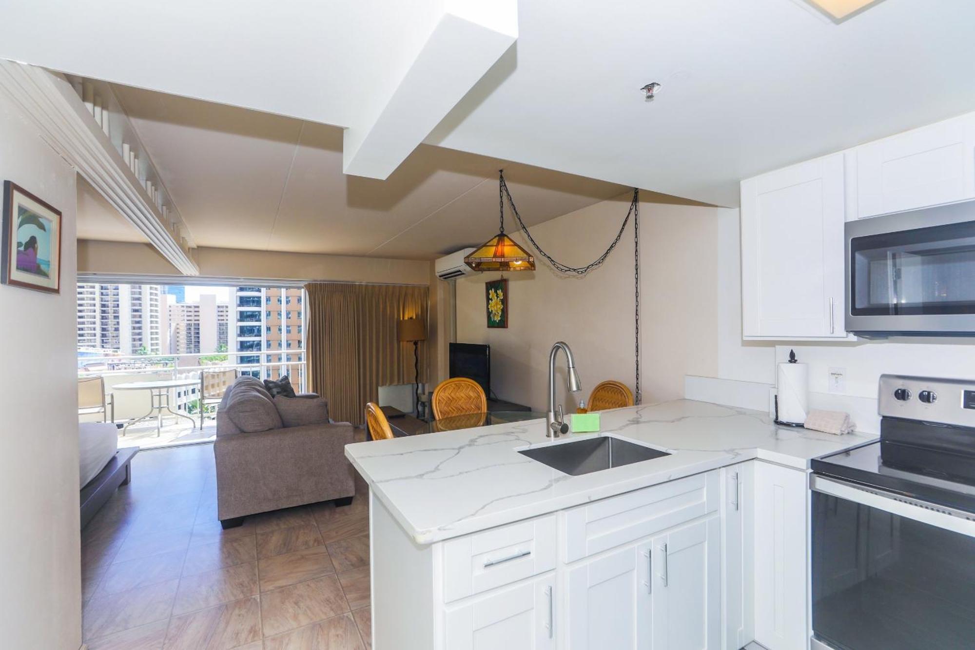 Ilikai Tower One Bedroom Lagoon View Waikiki Condos With Lanai & Free Wifi Honolulu Zimmer foto