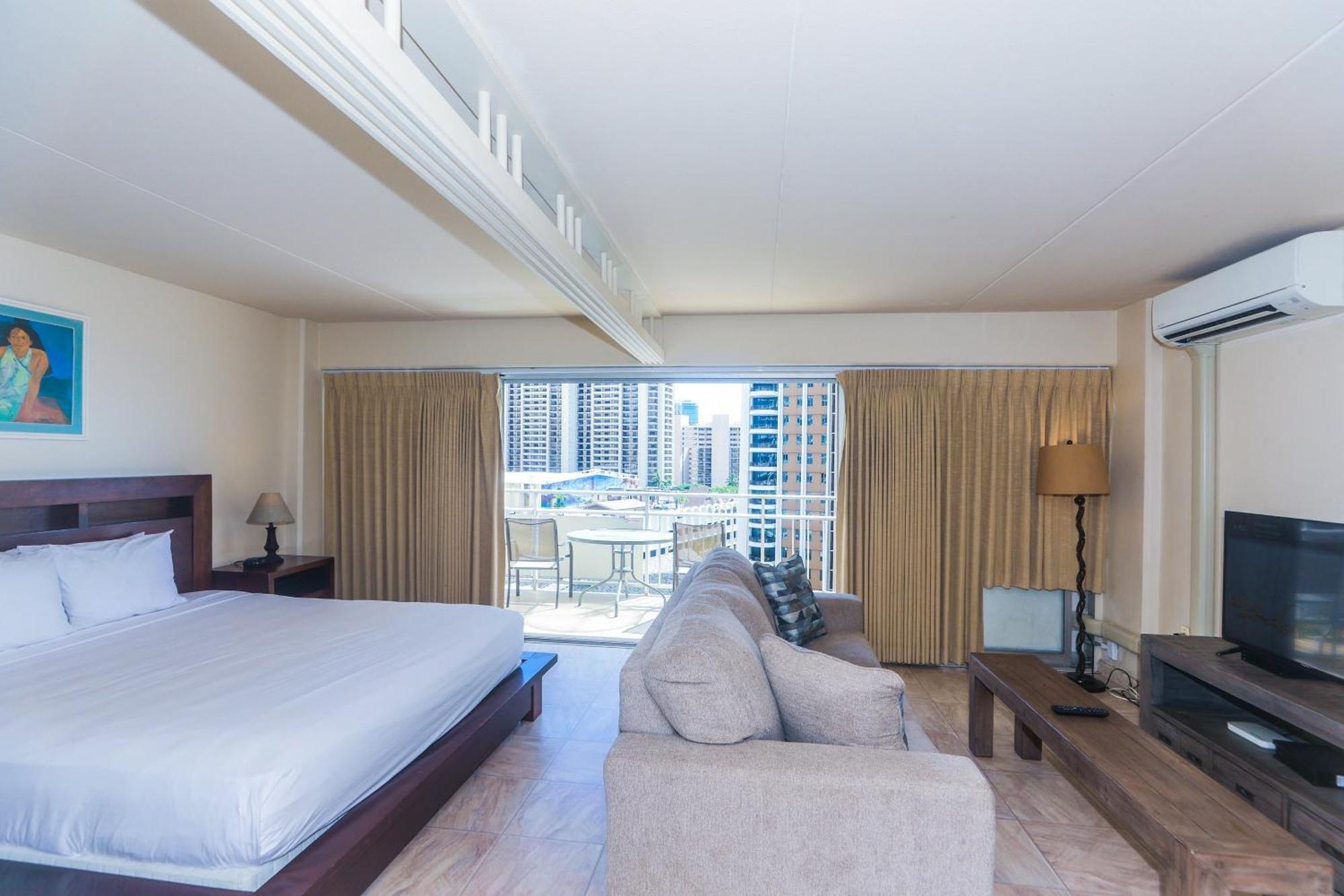 Ilikai Tower One Bedroom Lagoon View Waikiki Condos With Lanai & Free Wifi Honolulu Zimmer foto